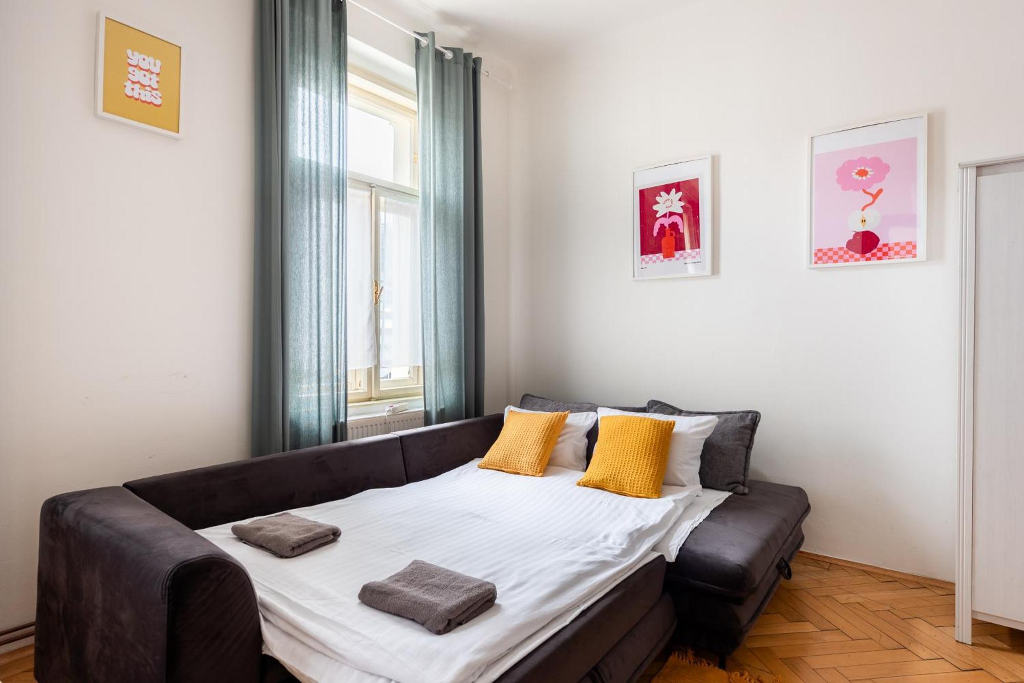 Residence Tesnov Apartment Prag Exteriör bild