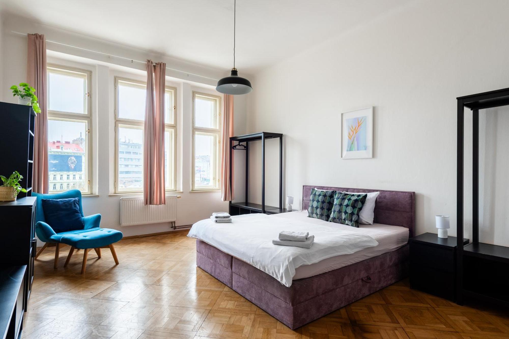 Residence Tesnov Apartment Prag Exteriör bild