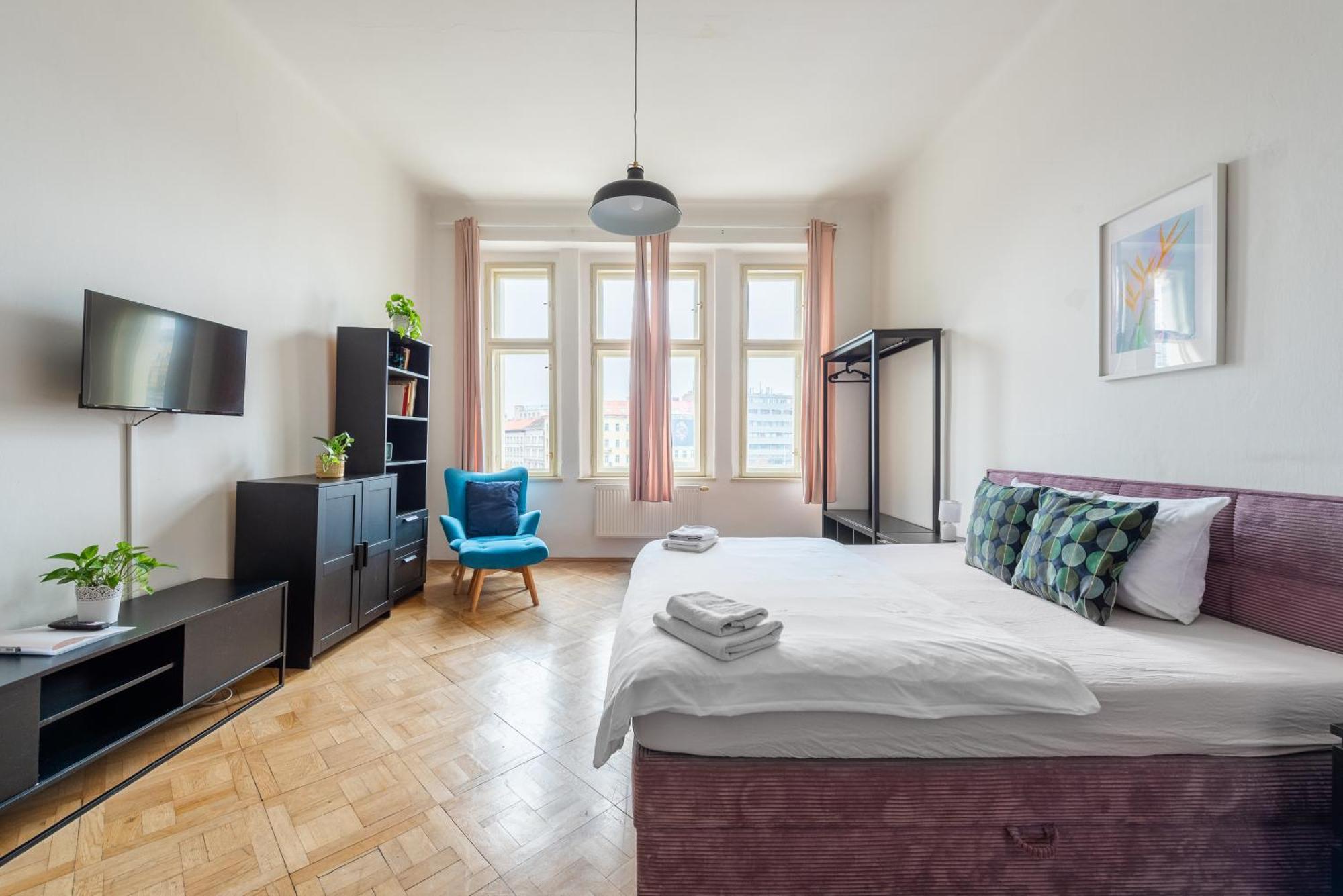Residence Tesnov Apartment Prag Exteriör bild