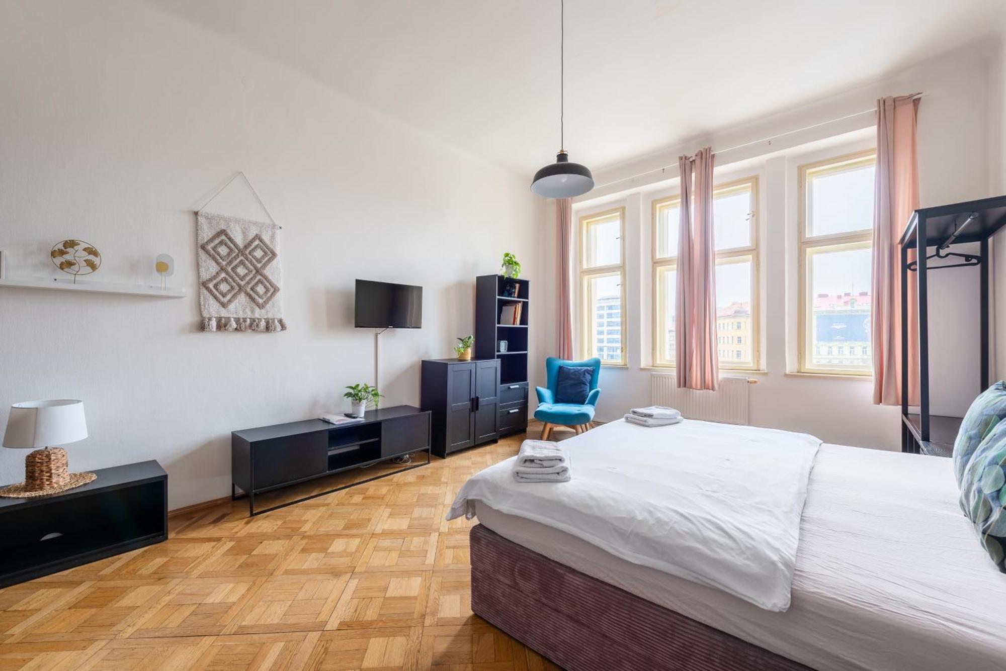 Residence Tesnov Apartment Prag Exteriör bild